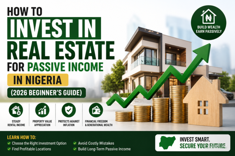 How to Invest in Real Estate for Passive Income in Nigeria (2026 Investor’s Guide)