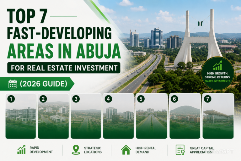 Top 7 Fast-Developing Areas in Abuja for Real Estate Investment (2026 Guide)